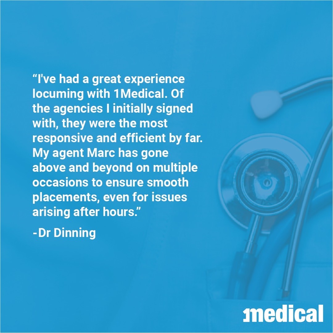 Congrats to Marc Rogerson for a great testimonial from one of our locum doctors!

“I've had a great experience locuming ...